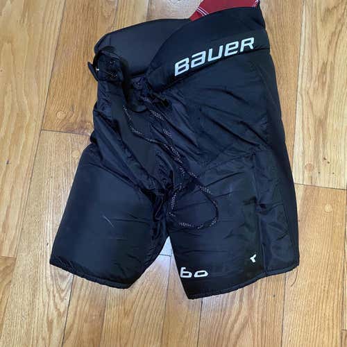 Black Used Small Bauer Hockey Pants