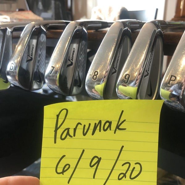 Used Right Handed VR Forged Pro Combo Stiff Flex Steel Shaft Iron Set