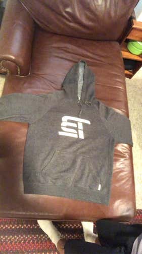 Grey TB12 Hoodie