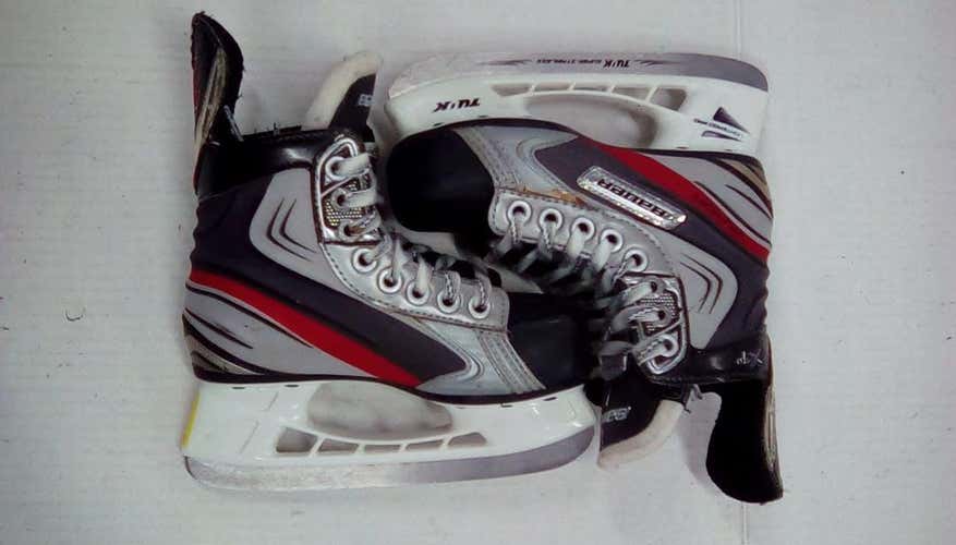 Used Bauer Vapor X 7.0 Youth 12.0 D - R Regular Ice Skates Ice Hockey Skates