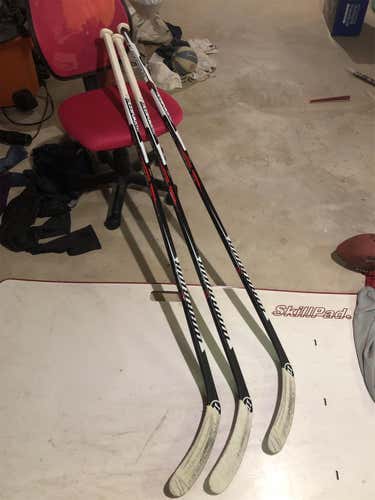 New Left Handed Dynasty HD1 Hockey Sticks 3 Pack