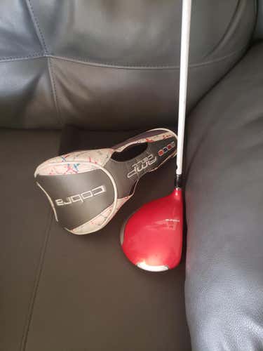 Used Men's Cobra Right Handed AMP Cell Orange Driver Regular Flex 9.5 Loft