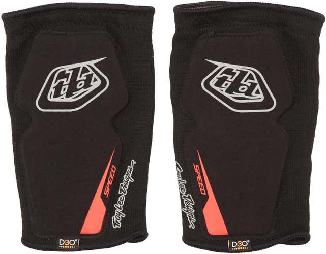 Troy Lee Designs Speed Knee Guard BMX Body Armor - Black - Youth Size Large - NEW!!