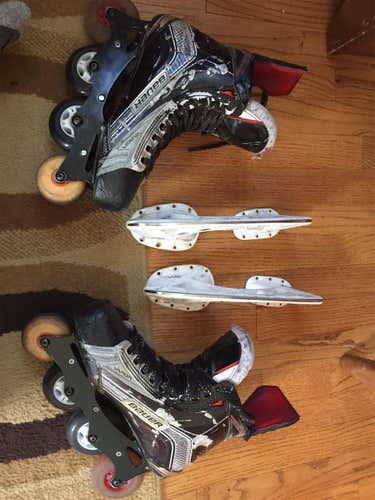 Senior Bauer D&R (Regular) Size 7.5 Inline Skates