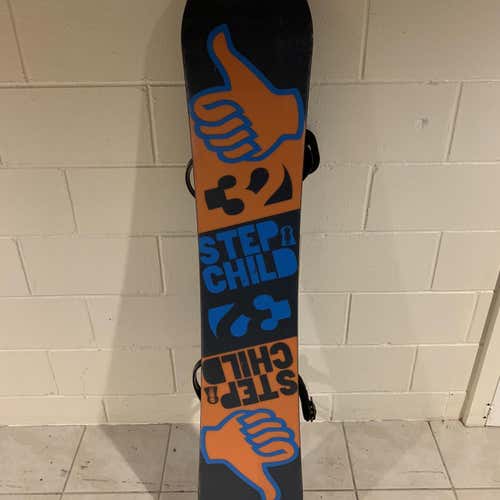 Men's  Thirty Two Step Child collab With Bindings Medium Flex True Twin Snowboard