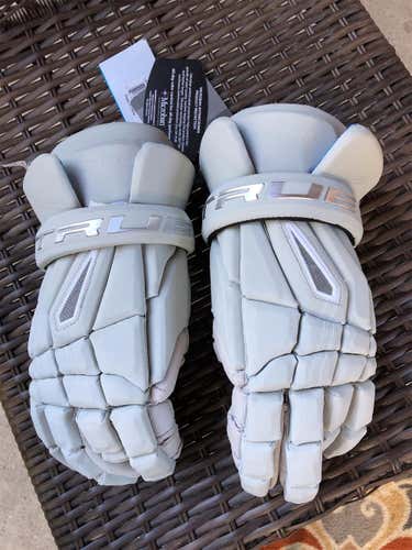 Gray New Player True Frequency 2.0 13" Lacrosse Gloves