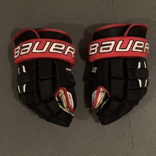 Black Used Bauer Nexus N2900 14" Gloves