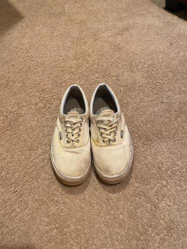 White Vans Size 9.5