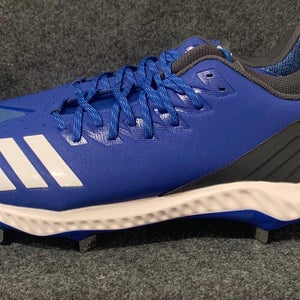 Men’s Adidas Baseball Icon Bounce Cleats Royal Blue CG5243 Size 13