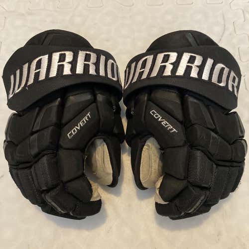 Black Used Warrior Covert QRL 13" Pro Stock Gloves