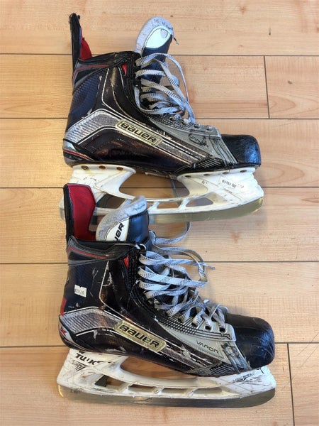 Used Bauer Vapor 1X Pro Stock Skates - Size 10 D (USK190B)