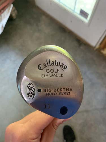 Used Right Handed Big Bertha War Bird Regular Flex 11 Wood Fairway Wood