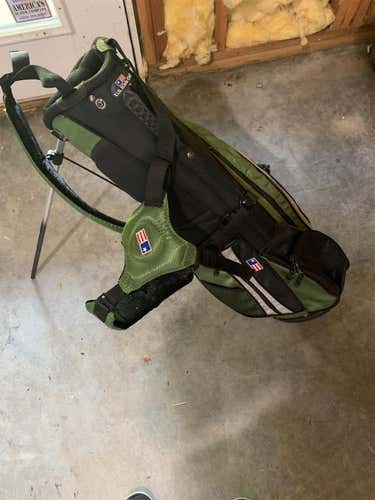 Green Unisex U.S. Kids Golf Carry Bag