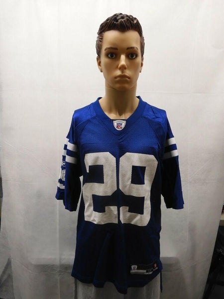 Joseph Addai Indianapolis Colts Reebok Jersey Blue 29 Sz 