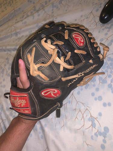 Black Used Pitcher's Heart of the Hide 11.75" Baseball Glove