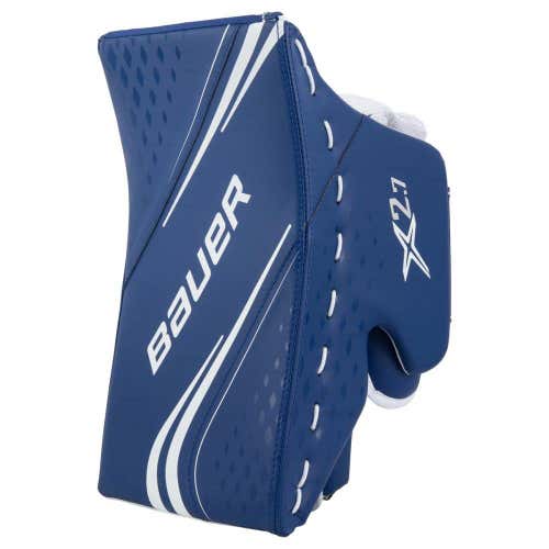 Bauer Regular X2.7 Goalie Blocker Senior Blue