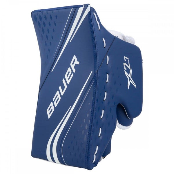 Bauer Regular X2.7 Goalie Blocker Senior Blue