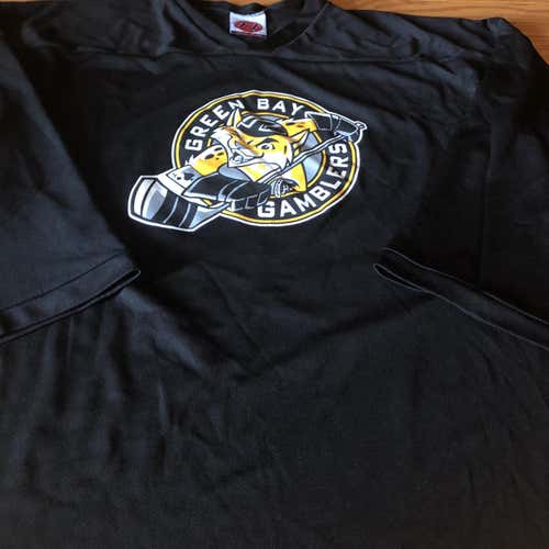 Green Bay Gamblers (USHL) Main Camp Black Goalie Jersey