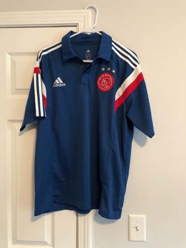 AJAXS Blue Men's XL Adidas Shirt