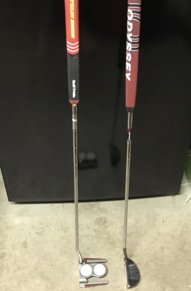 Used Left Handed Works 2-Ball Fang 35" Putter