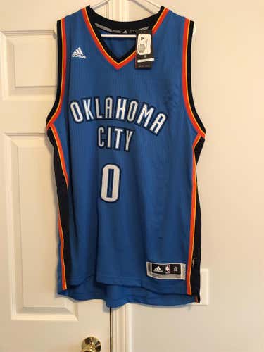 Westbrook Blue Men's XL Adidas Jersey