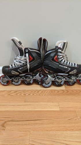 Senior Used Bauer Vapor X60R Inline Skates Regular Width Size 6