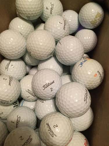 50 Used Titleist Pro V1 Golf Balls
