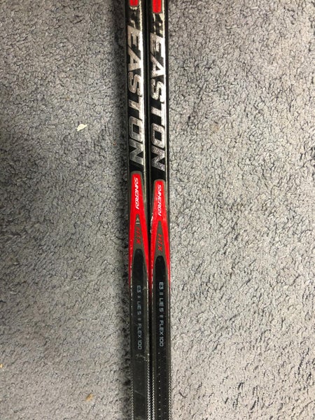 Easton Synergy HTX Grip Senior Hockey Stick - Left, E3 Curve (Hall), 100  Flex, Lie 5 | SidelineSwap