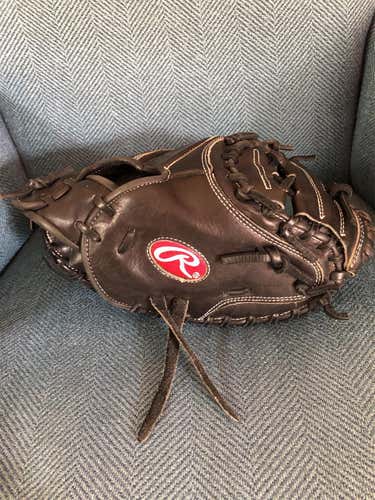 Black Used Catcher's Gold Glove Gamer Series 32.5" Baseball Glove