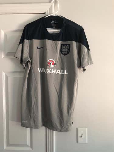 England FC Gray Men's XL Nike Jersey