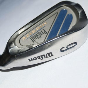 Wilson Pro Staff 6 Iron RH 37.25"  Steel Stiff  New Grip