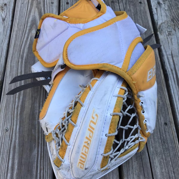 Gold Used Regular Supreme 1S Glove & Blocker