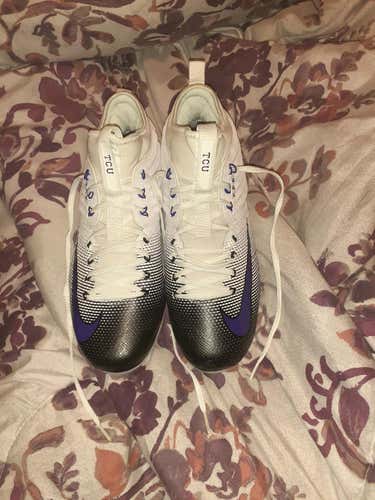 Tcu team issued lunar trout 2 baseball cleats