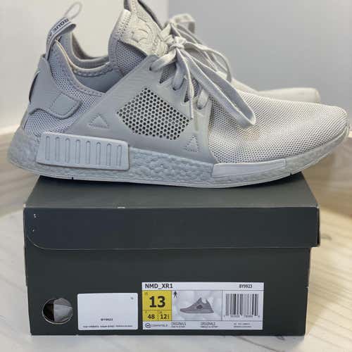 Adidas NMD XR1 “Triple Grey” Sz 13