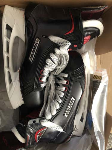 New Bauer Prostock Vapor 1X 2.0 Hockey SkatesSize 10.5