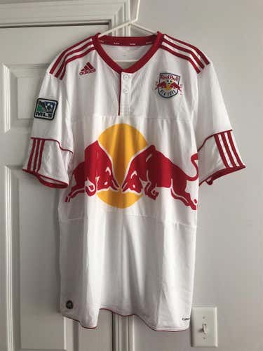 Red Bull White Men's XL Adidas Jersey