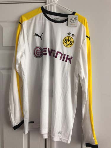 Reus White Men's XL Puma Jersey