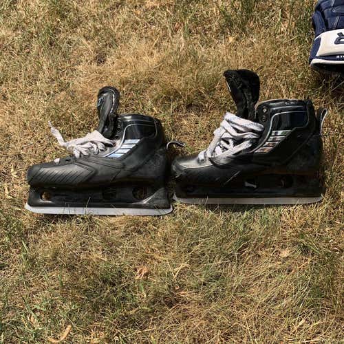 Original VH One Piece Custom Pro Goalie Skates Pro Stock Size 9 (10-10.5 Shoe)