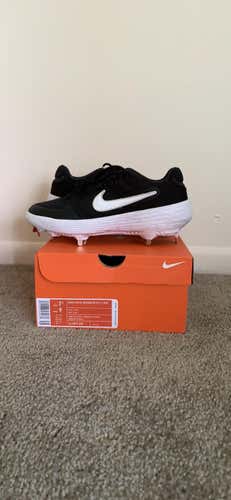 Black Nike Alpha Huarache ELT 2 Low Metal Cleats