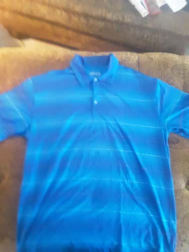 New Blue Nike FitDry Men's XXL Polo Shirt