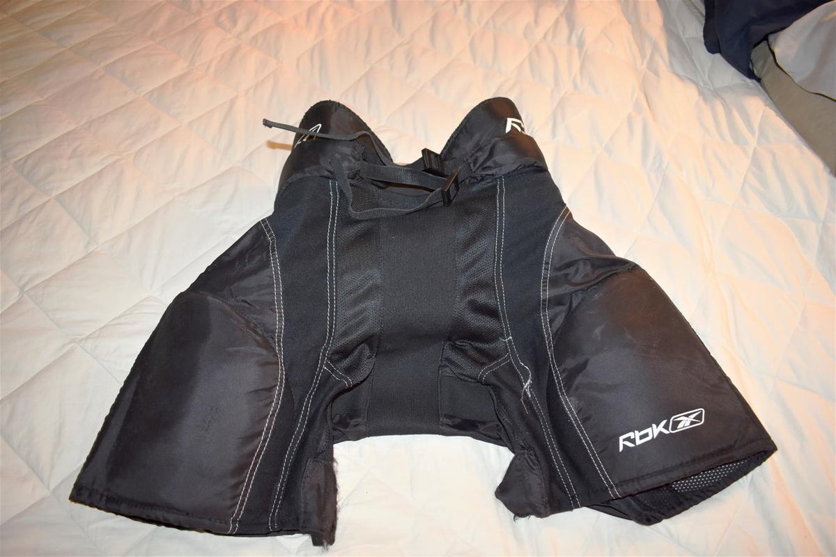 Reebok 5K Hockey Pants, Black, Junior XL
