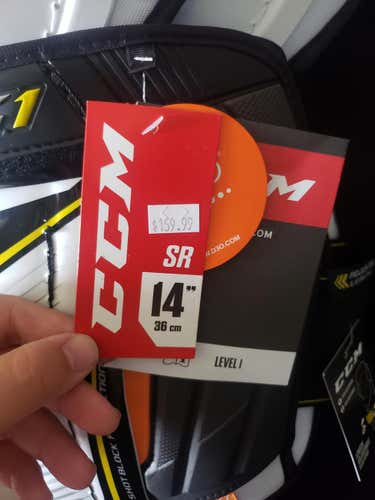 New CCM Super Tacks Shin/knee Pads