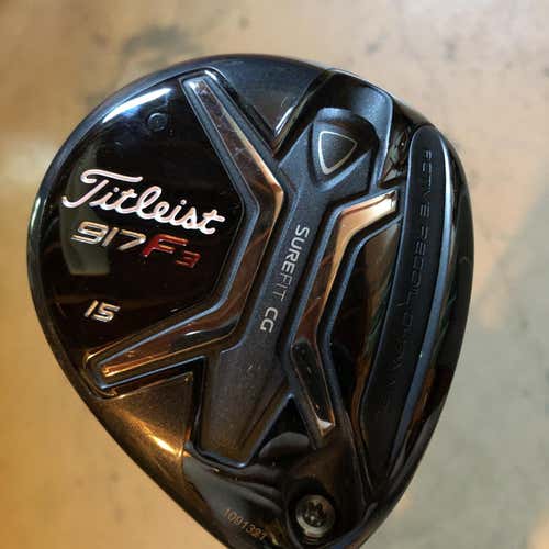 Titleist 917F3 Regular Flex 15* Fairway Wood