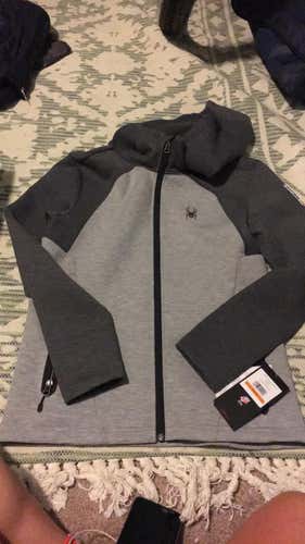 Gray Men's Small Spyder Jacket