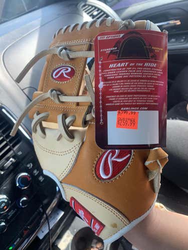 Brown infield Heart of Hide 11.5in Rawlings Baseball Glove