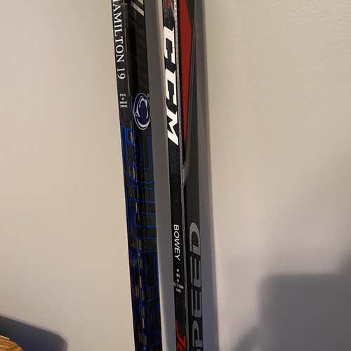 Used Right Handed Toe Pattern Pro Stock Hockey Stick