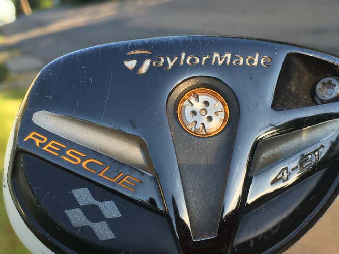 TaylorMade Rescue 4 Hybrid 21 degree M Flex-Adjustable-Excellent shape!