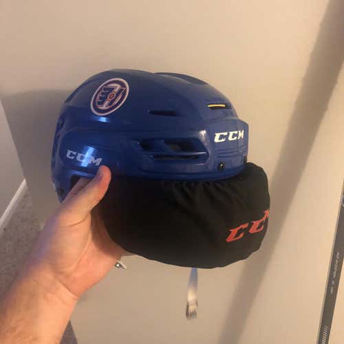Blue Used Large CCM Tacks 310 Helmet