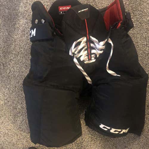 Black Used Large CCM JetSpeed FT1 Hockey Pants