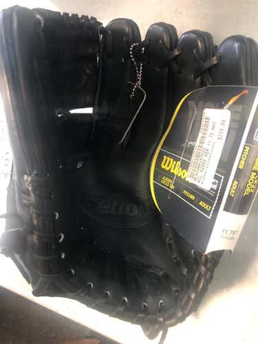 Black New Pitcher's 11.75" Baseball Glove